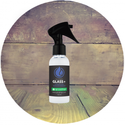 IGL น้ำยาขจัดคราบน้ำเกาะกระจกรถยนต์ Ecoclean glass plus 100 ml