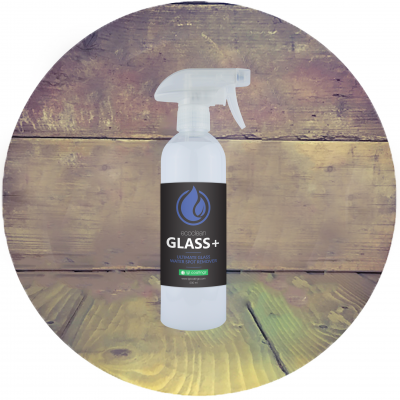 IGL น้ำยาขจัดคราบน้ำเกาะกระจกรถยนต์ Ecoclean glass plus 500 ml