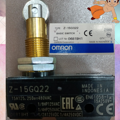Omron Basic Switch (Limit Switch) : Z-15GQ22