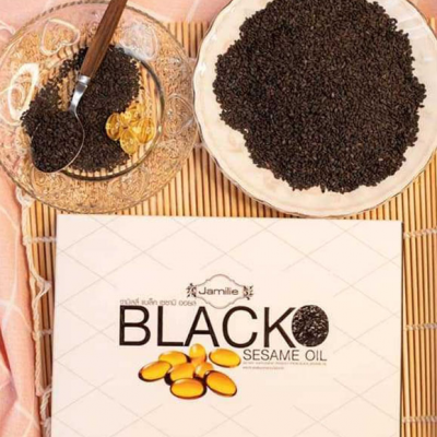 Black Sesame oil - นั้ามันงาดำสกัดเย็น ช่วยลดอาการปวด และอักเสบบริเวณต่างๆของร่างกาย