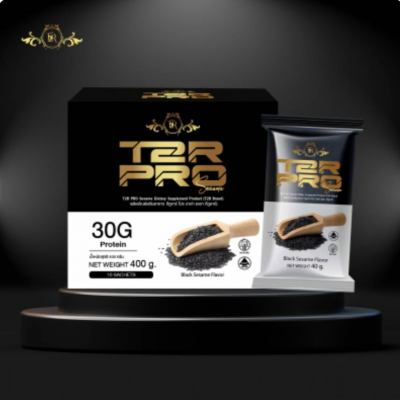 T2R PRO โปรตีนรสงาดำ (แบบซอง) โดย หนุ่ม Boma-อ้ายเศมา
