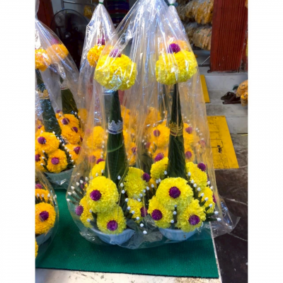 บายศรีปากชามคู่ใหญ่